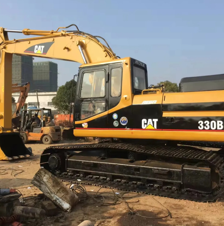 Original Japan Brand CAT 330B Used Excavators 30 Ton Crawler Compact Digger