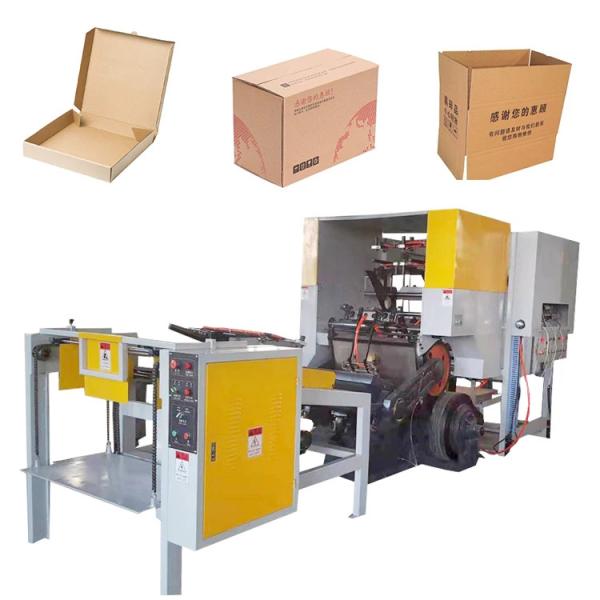Adjustable Template Corrugated Box Die Cutting Machine With Four Functions And