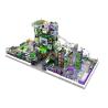 Buy cheap Adventure Ninja Indoor Playground Brave Challenge Playground Equipment Indoor from wholesalers