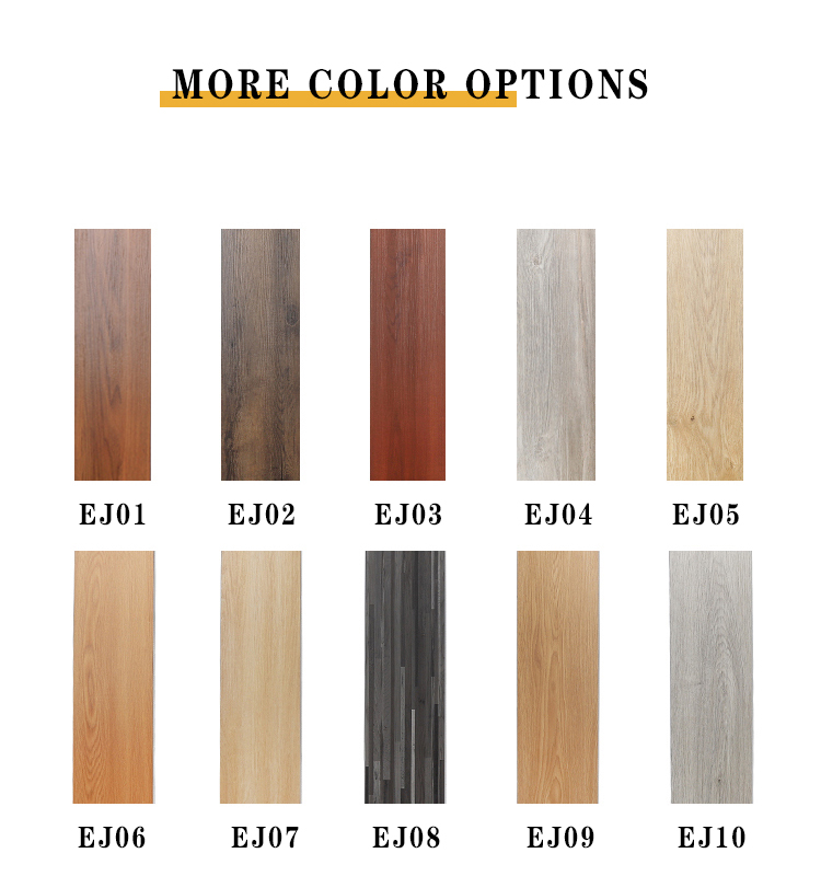 Office Wood Like Self Adhesive Vinyl Pvc Plastic Flooring with Embossed Design
