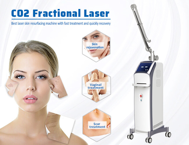 2000um Erbium Co2 Fractional Laser Machine Fraccionado Fotona Co2 Resurfacing Acne Scars