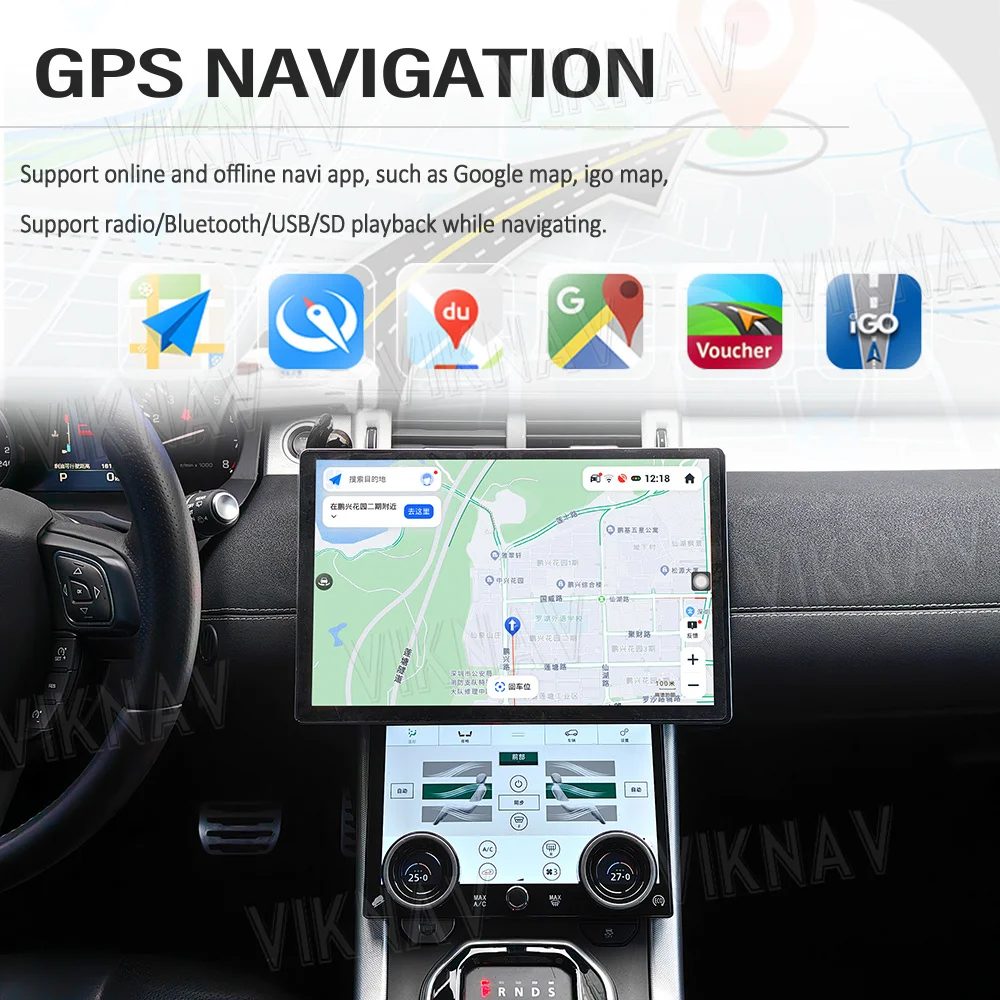 13.1inch Android Car Radio For Range Rover Vogue L322 V8 2002-2012 Head Unit GPS Navigation Touch Screen Carplay
