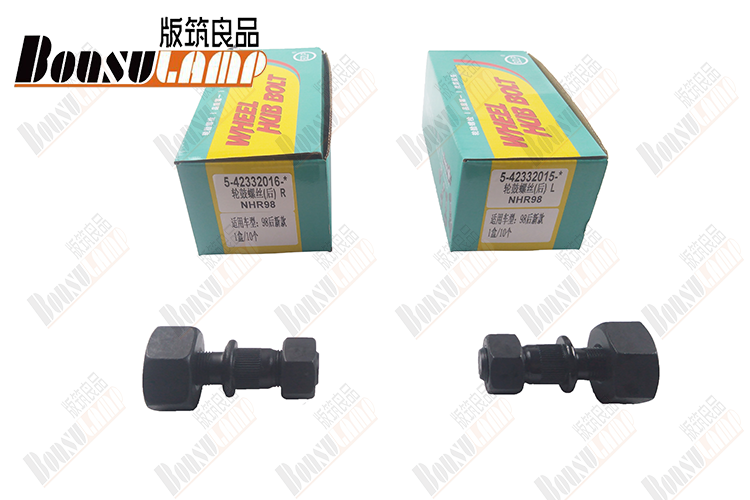 Hub Screws Of Isuzu Engine Parts NHR98 NKR5 OEM 5-42332015-0 5423320150