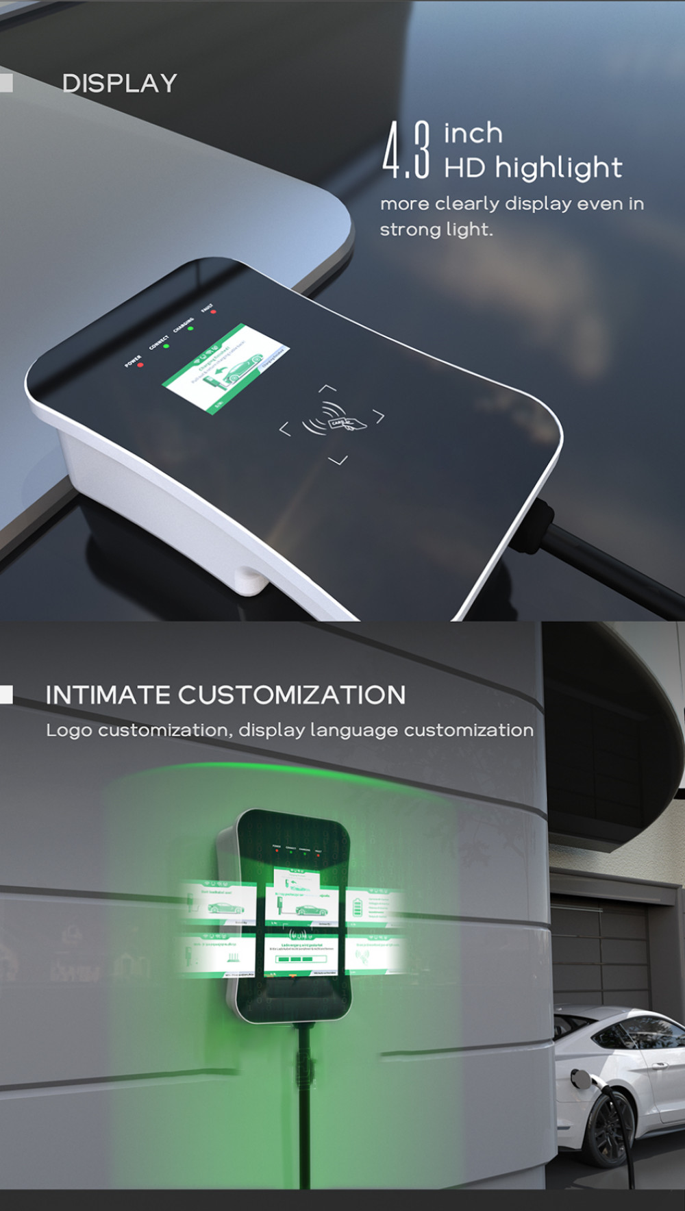 32A 240V Electric Charging Station J1772 type 1 ev charger