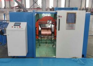 PLC Control Automatic 7500W Double Twist Bunching Machine For Wire Manufactures