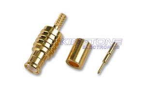  RG174 / 188 / 316 Coaxial Cable Connectors MCX Crimp Style Straight &amp; Right Angle Plug Jac Manufactures
