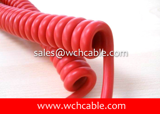 UL Safety Verified Easy Bounce-back long Flex Life Spiral Cable