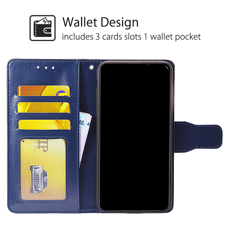 Sample Wallet Leather Cover for LG Velvet V60 V50 V40 V30 Stylo K61 K52 K51 K50s K50 K42 K41s K22