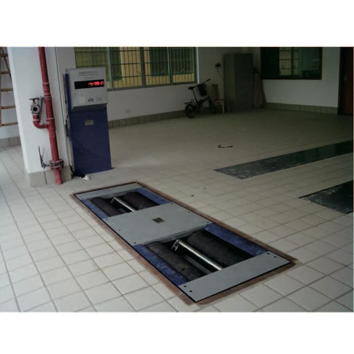 Cartesykj Roller Brake Tester With Axle Load Air Bag Lift For Car 4000kg Vehicle Test Line Car Annual Inspection Equipme