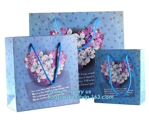 Paper carrier bags for fashion shopping paper carton bag High quality luxury design bag,Custom design logo lipstick kraf