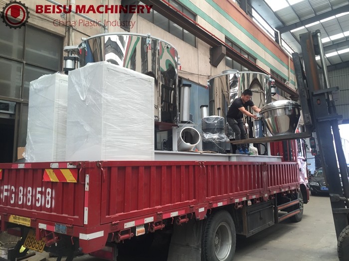 Durable High Speed PVC Powder Blender Mixer Machine For Color Sealing Strip