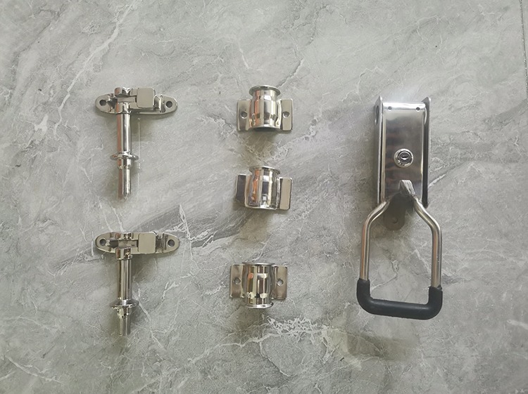 Stainless Steel Door Locking Gear for Reefer Truck Trailer Door Handle Lock and Refrigerated Truck Accessories