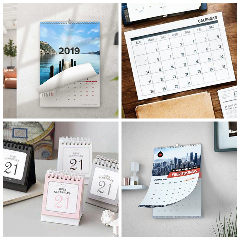 80 Gsm 90gsm Good Ink Absorbing Coated Art Paper For Making Calendar