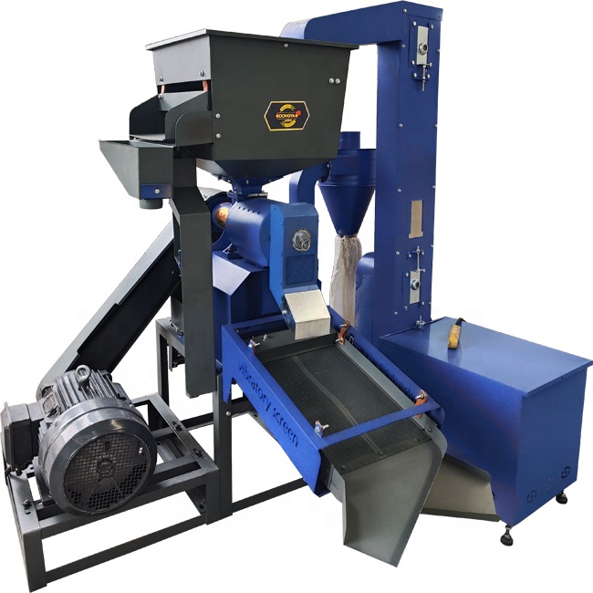 DONGYA AGRO 700-900KG COMMERCIAL RICE MILL WITH ELEVATOR MACHINE 20HP ELECTRIC MOTOR