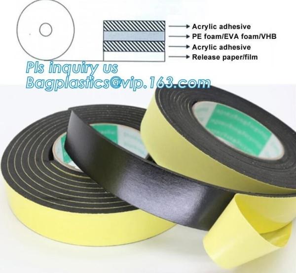 Waterproof Double Sided Adhesive Tape,Double sided acrylic foam tape,Heat
