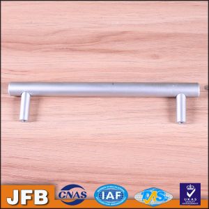 CNC aluminium anodized profile/anodizing aluminium drawerhandle with screw holes
