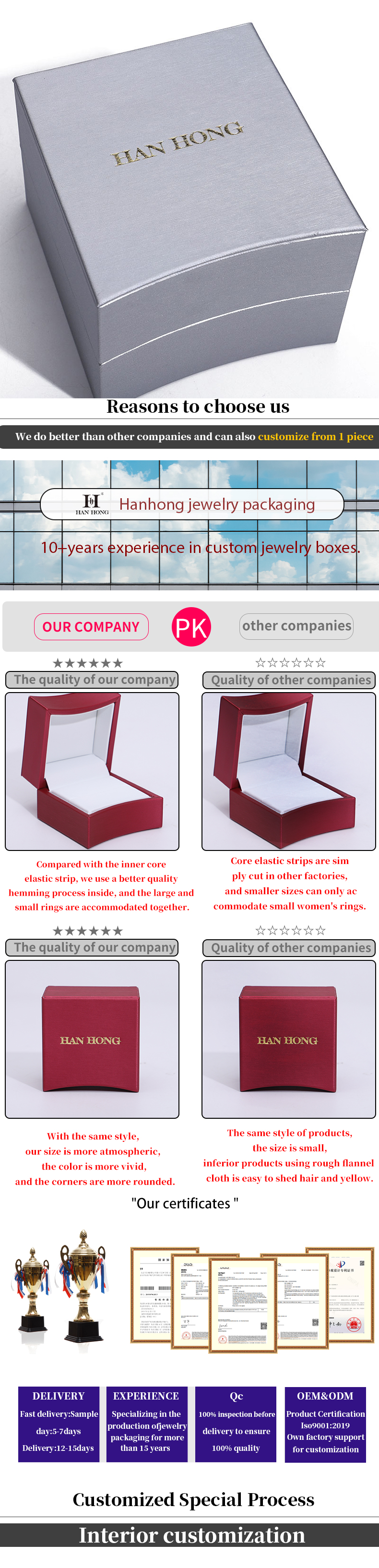 Silver Captivating Arc-Shaped PU Leather Jewelry Box Luxury Storage Packaging