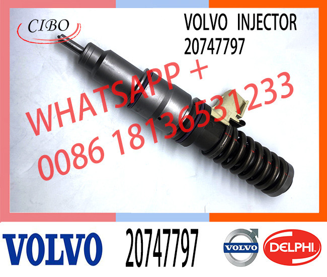 Diesel Engine Fuel Injector BEBE4D12001 20747797 VOE20747797 Injector For Excavator EC360 EC460 Nozzles