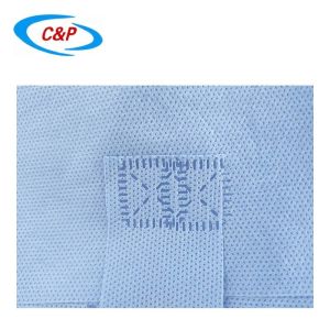 SMS Isolation Disposable Surgical Gown Level 3 With Knitted Cuff