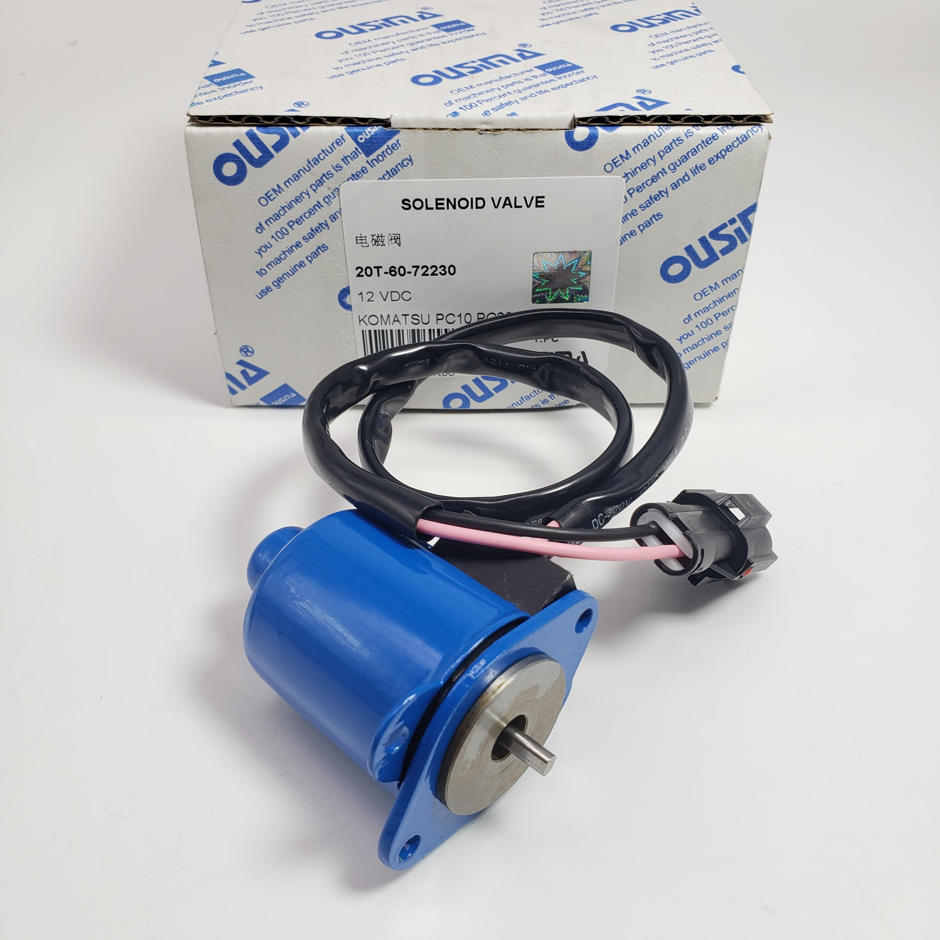 Solenoid Valve 20T-60-72230 For KOMATSU PC35R PC45 PC50UD