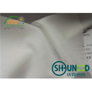 Two Side Coating Fusible Woven Interlining And Interfacing Good Handfeeling