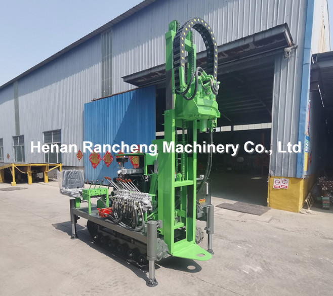 30m Crawler Gearbox Walking Hydraulic Mechanical Transmission Pile Driver