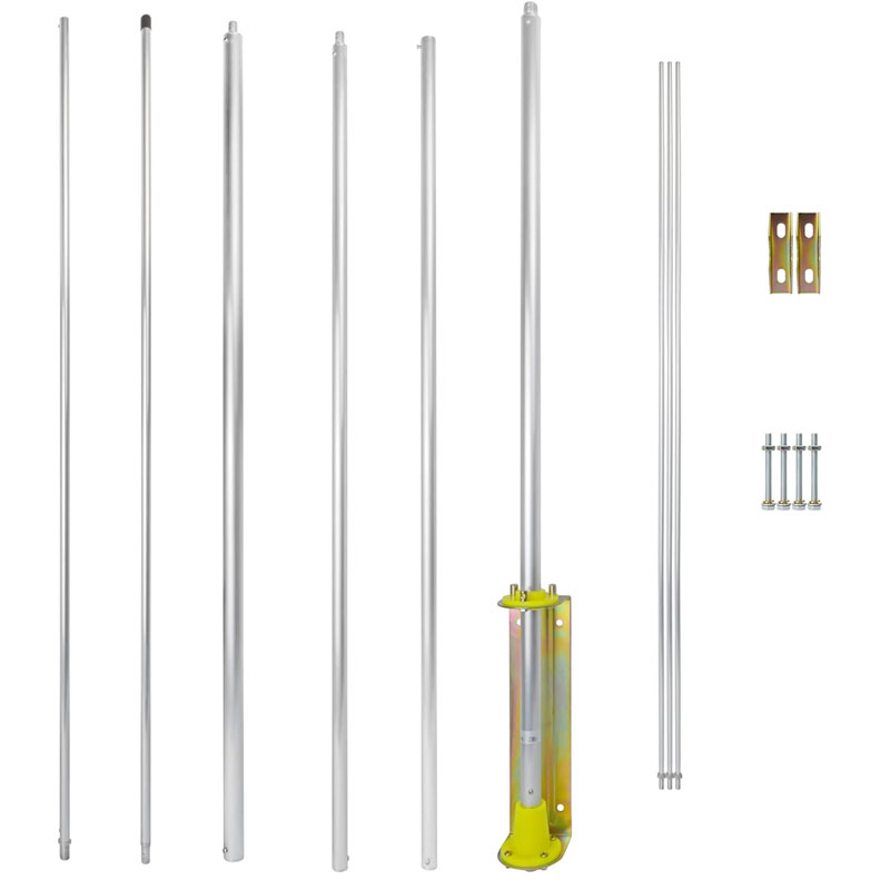 27 MHz CB Antenna Made of Aluminum Alloy with Maximum Power Input of 100 Watts