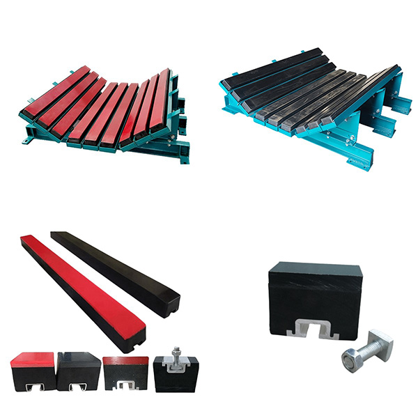 UHMWPE Wear Resistant Conveyor Impact Bed Material Handing For Mining Industry