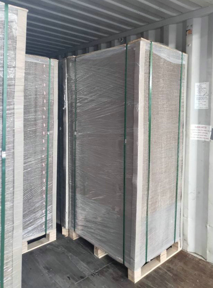 Grey Graphic Paper Cardboard 1.5MM 2MM Compressed Packaging Chipboard sheets 