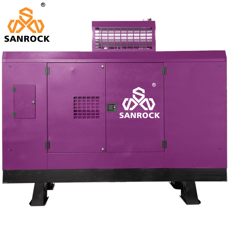 Portable Rotary Screw Air Compressor for Mining 22bar Diesel Power Source