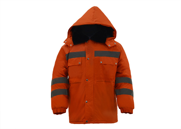 High Visible Orange Heavy Duty Workwear Clothing Winter For Workers