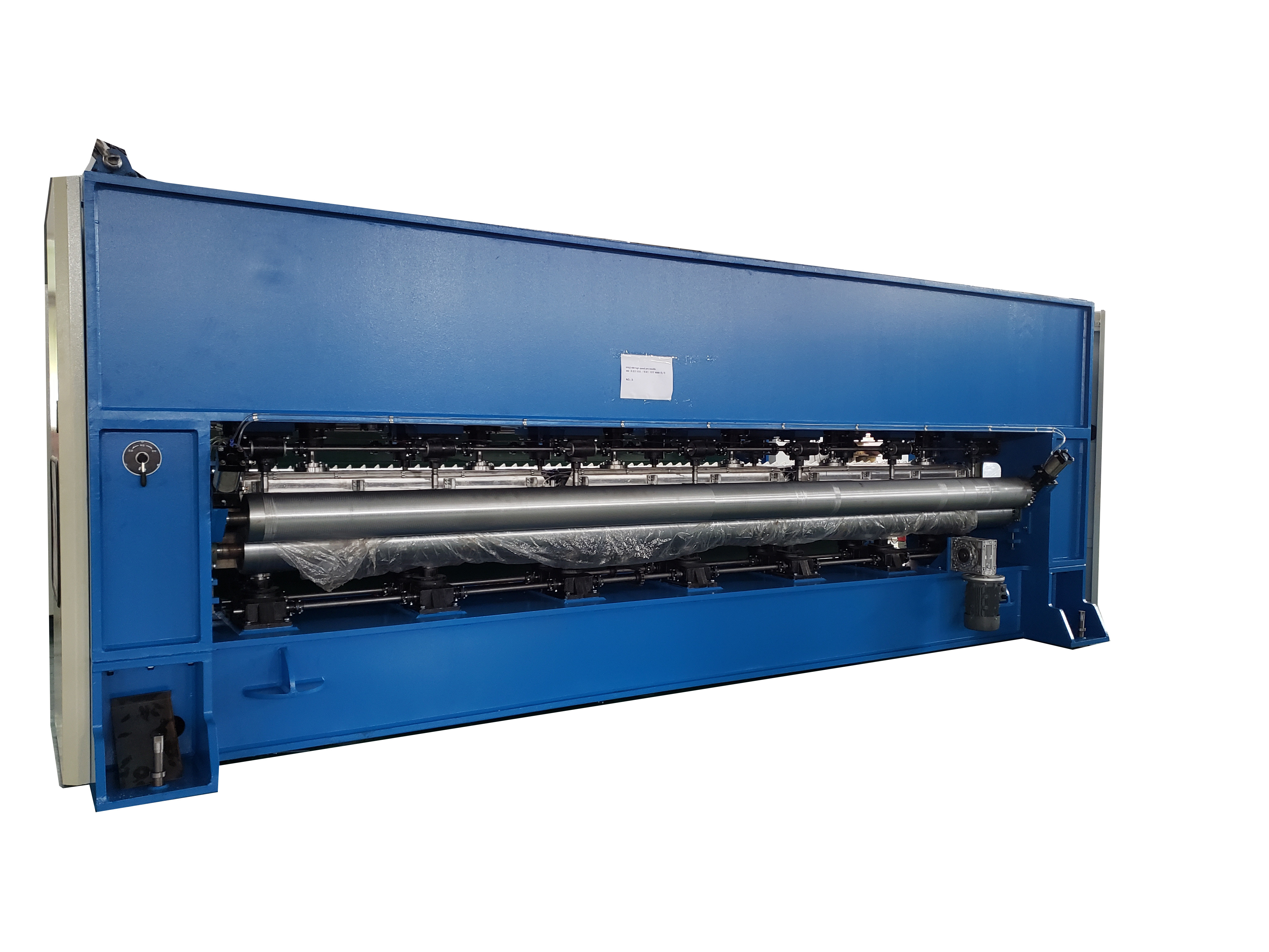 500kg/H Non Woven Needle Punch Machine For Polyester Felt Blanket Making