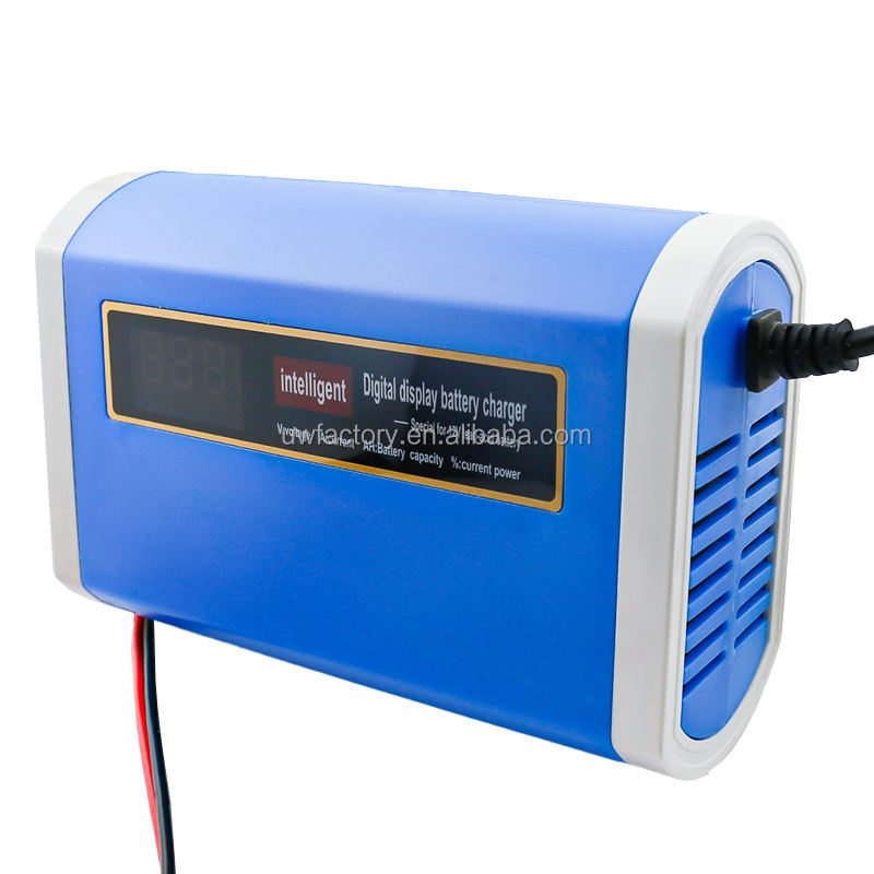 15W/10W/7.5W/5W Automatic Identification Quick Charging Battery Charger for Motorcycle Car Storage Lead Acid Battery