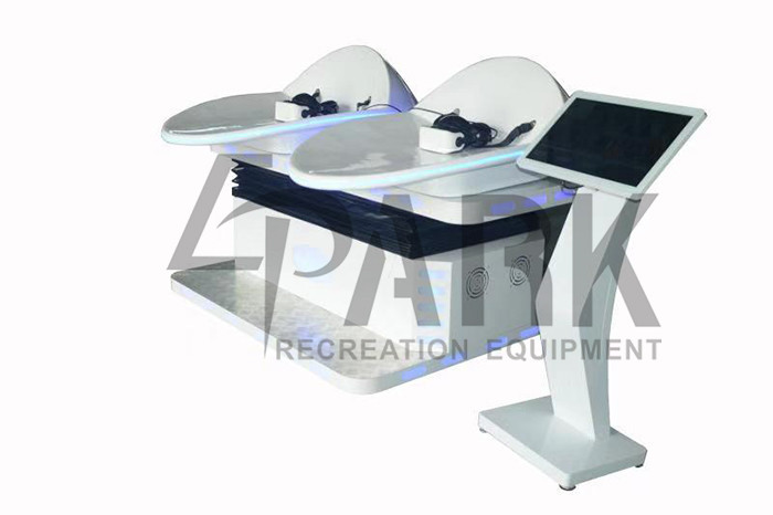 Double Grass Ski Flying Magic Carpet Virtual Reality Simulator / Interactive Game Machine