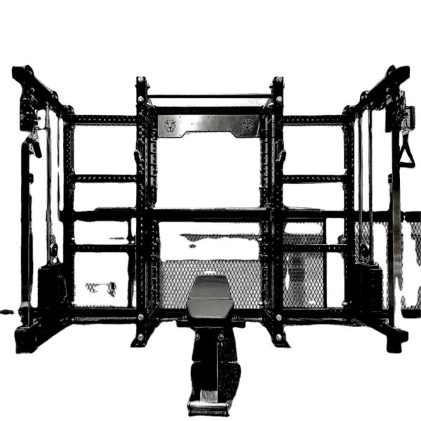Fitness Equipment Multi Function Station Strength Training Leg Press Squat Rack