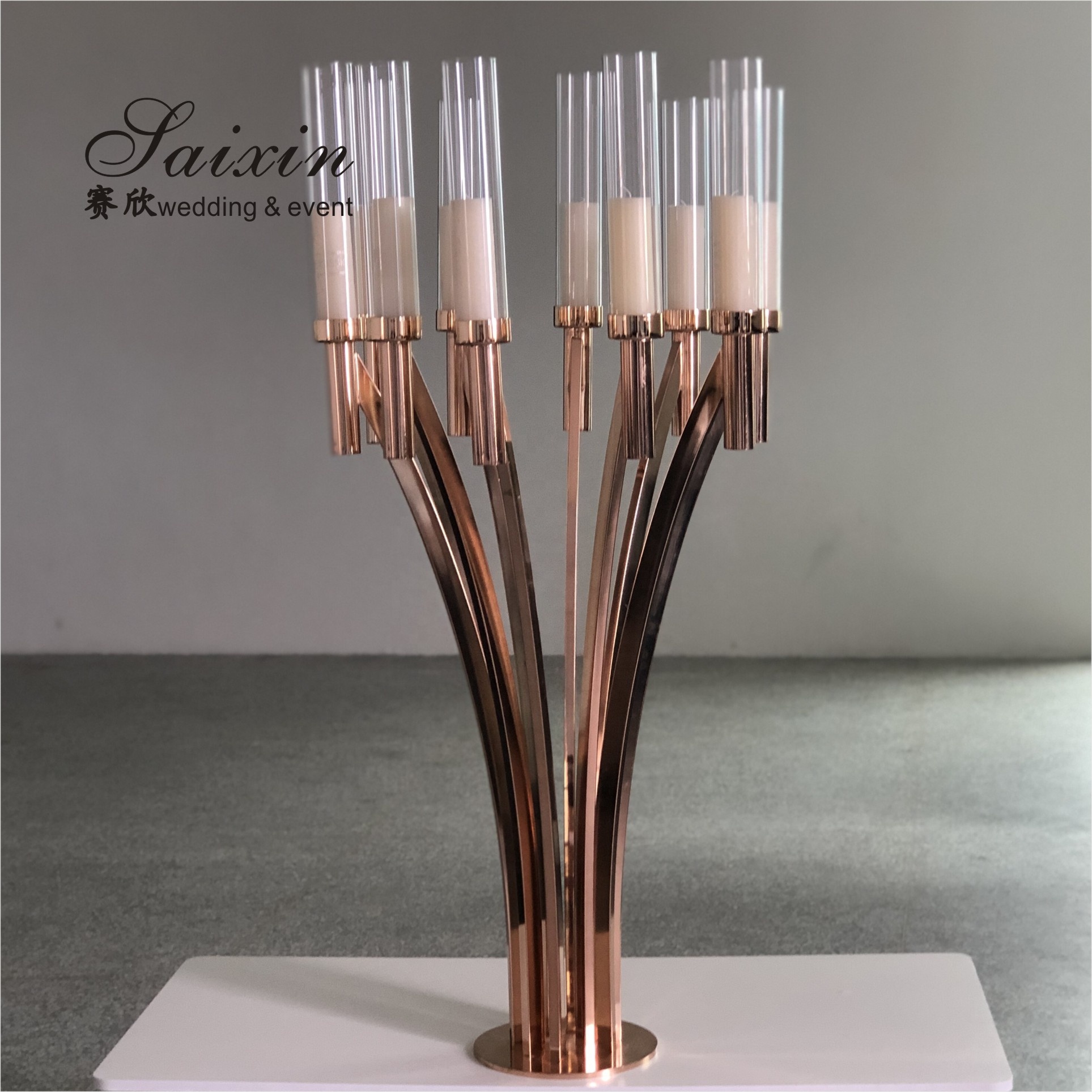 SX-C014 Wholesale Cheap Event Decor Tealight Glass Cup Real Wax Candle