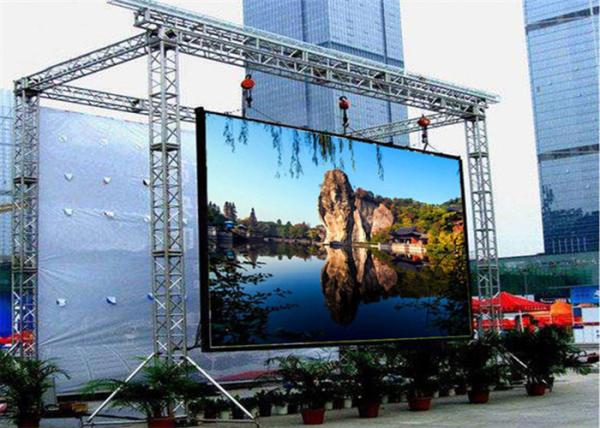 P4.81 Outdoor Rental AVOE LED Display Slim Design 250mm * 250mm Module 3840Hz