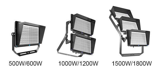 500W LED High Mast Light Fixture 2000W HPS High Pressure Sodium 4000K 5700K