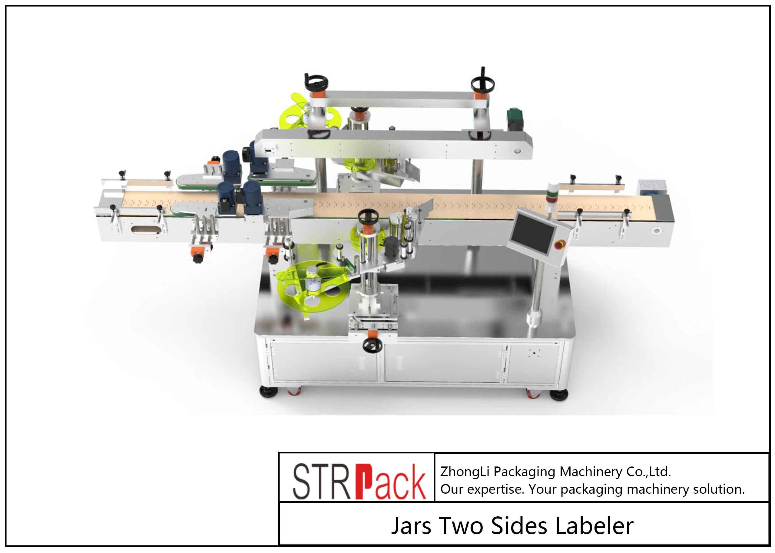 High Speed Automatic Bottle Labeling Machine With High Accuracy