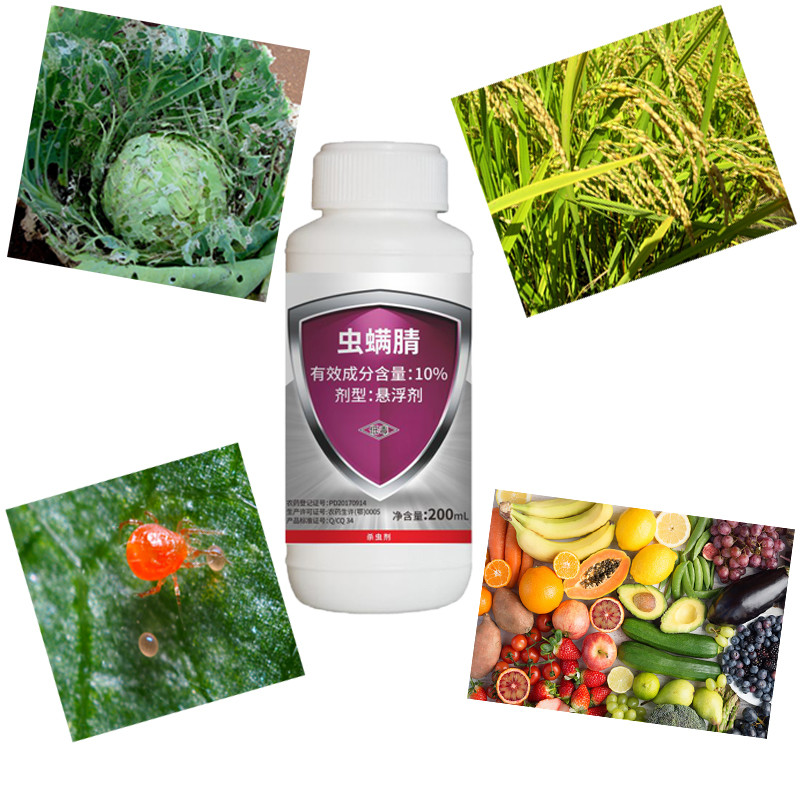 Agricultural 10% Chlorfenapyr SC Rice Crop Pesticides for Lepidoptera Pests