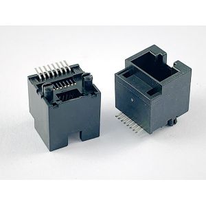  RJ45 Modular Jack,Shielded, THT,Reflow，Miniature RJ45 connector H12.7mm Molex 95503-6891 Manufactures