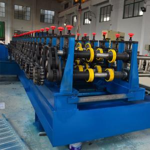China Galvanized Steel / Black Steel Cable Tray Making Machine GCr15 Roller Quench on sale