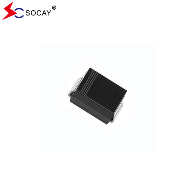 Socay SS28B SMD Schottky Diode 0.8V Forward Voltage VRRM 80V High Efficiency Low power loss