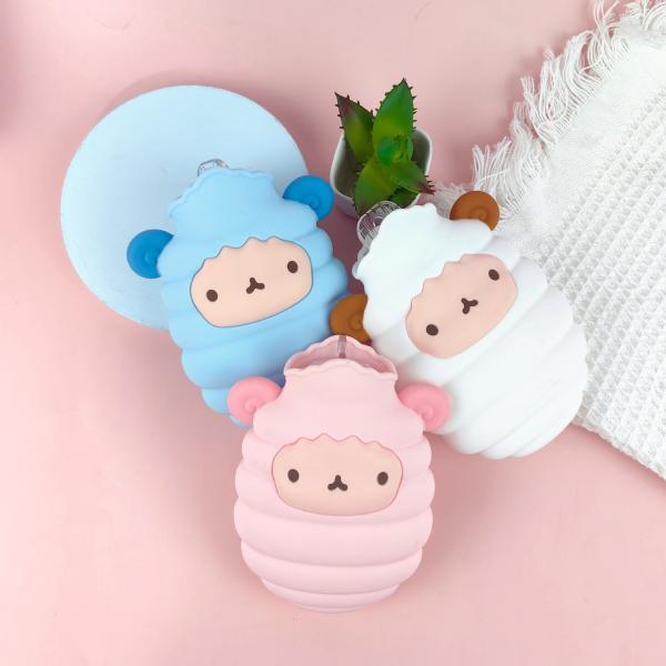 Cartoon Hot Water Bag Bottle With Screw Cap Shoulder Hand Feet Warmer Hot