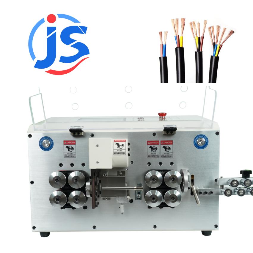 Heavy-Duty Automatic Lifting Conduit Cable Computer Stripping Machine Double-Layer Outer and Inner Round Sheath Wire Stripper