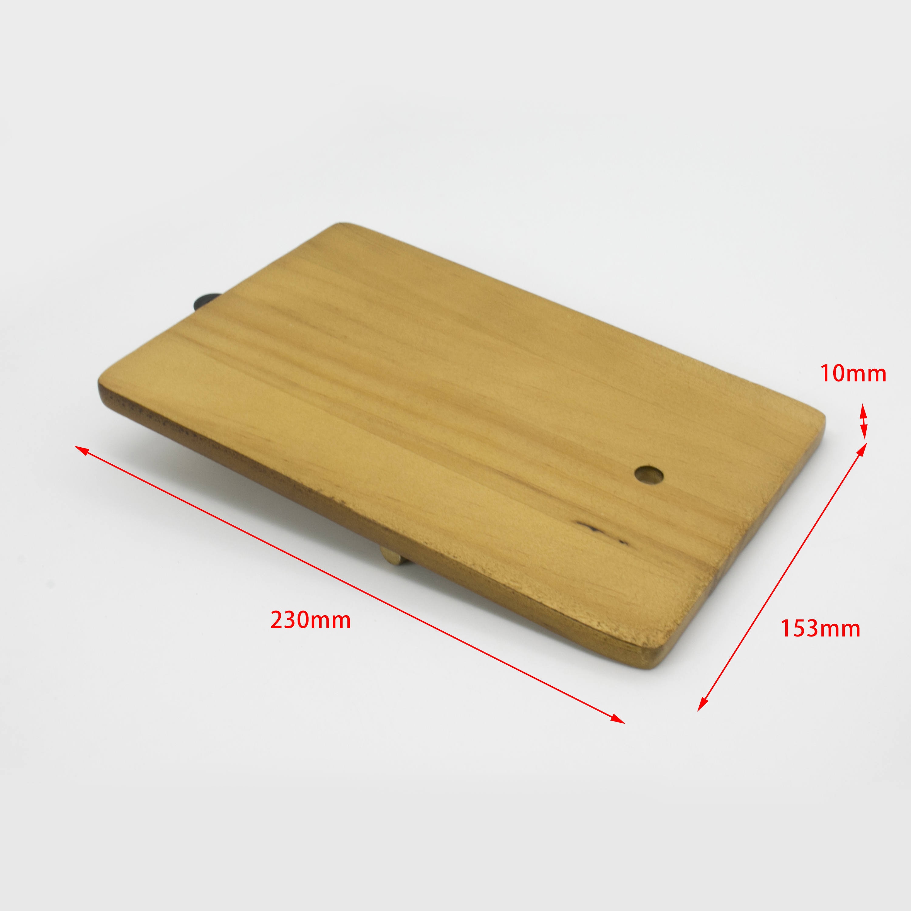 Wooden Clipboard Low Profile Hardboard Wooden Clipboard Writing Board Drawing Board Wooden Folder