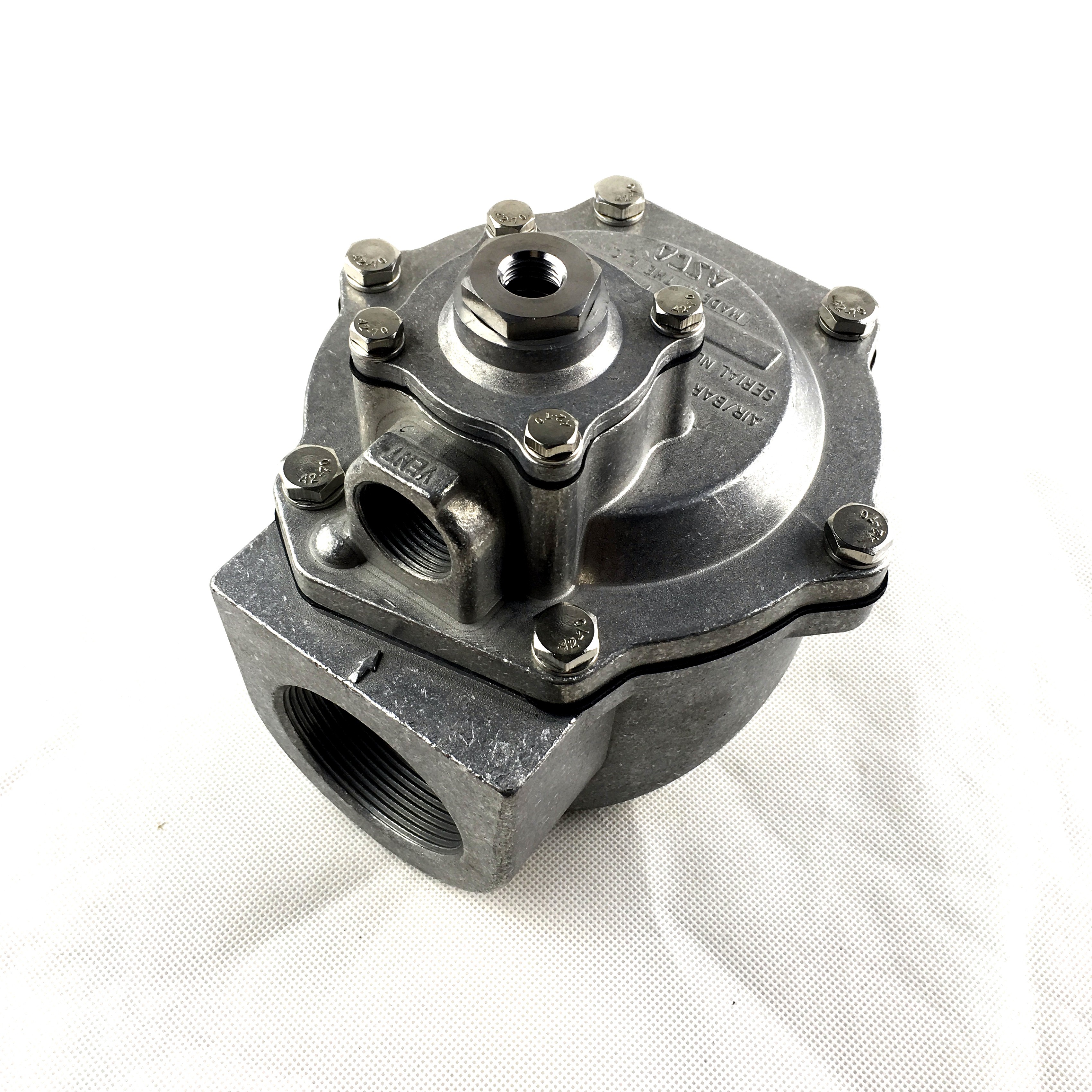 G353A048 Pulse Valves ASCO Dual Stage Remote Pilot Threaded Body G2 Inch Orifice Size 66