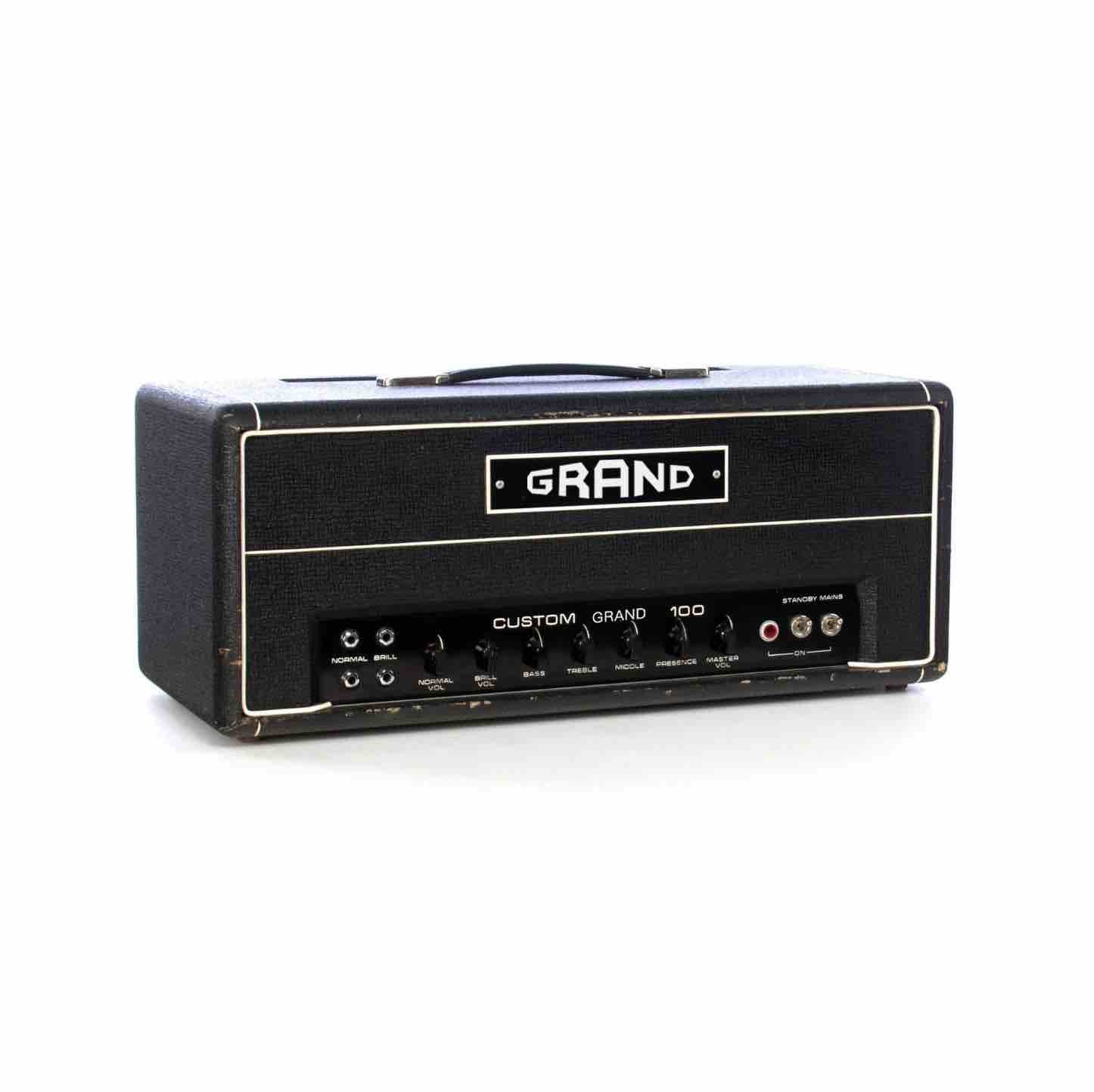 Custom DR Amp Project Vintage 1969 Grand Dr103 Style 100W Custom Handwired Tube Electric Guitar Nbass AMP Amplifier Head