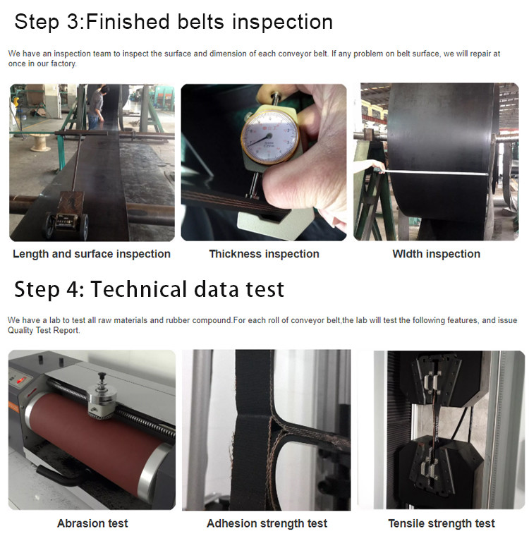 Tear Resistant Natural Rubber Conveyor Belt