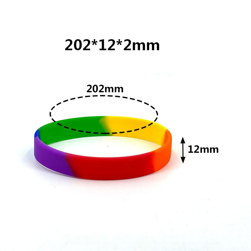 Customized Colorful Silicone Wristbands Merry Christmas For Advertising Promotional Business Event Wristbands